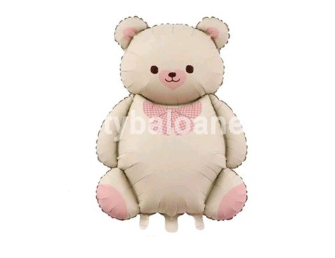 BALON FOLIE URSULET BEJ 90 CM