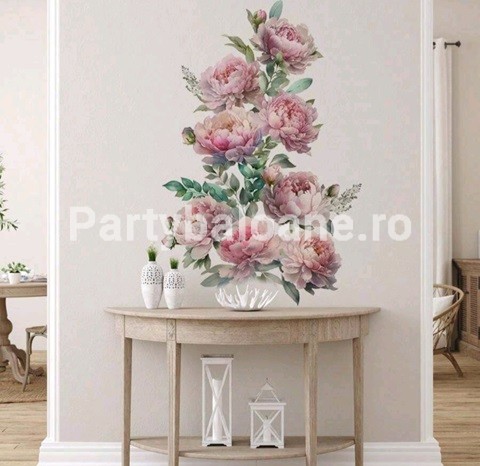 STICKER DECORATIV PENTRU PERETE – FLORI - BUJORI COD 419