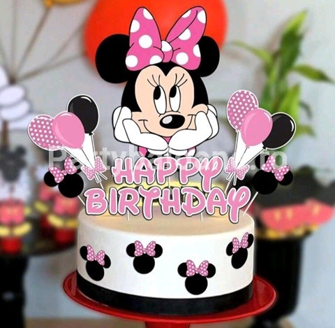 SET 10 TOPPERE PENTRU TORT – MINNIE