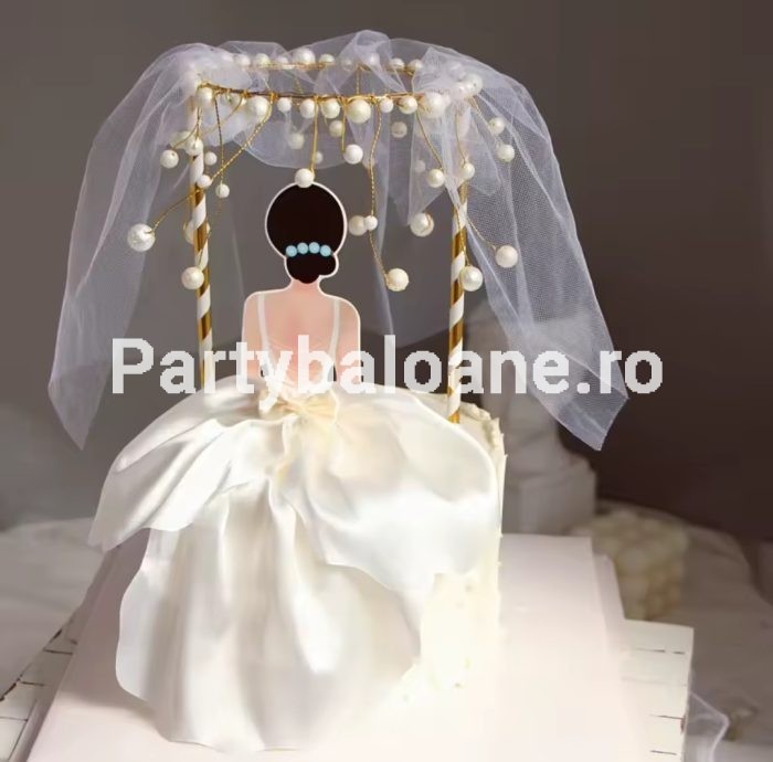 TOPPER PENTRU TORT - MIREASA - imagine 3