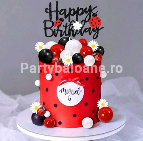 SET 26 TOPPERE 3D PENTRU TORT CU BUBURUZE , MARGARETE , BILE TOP 81