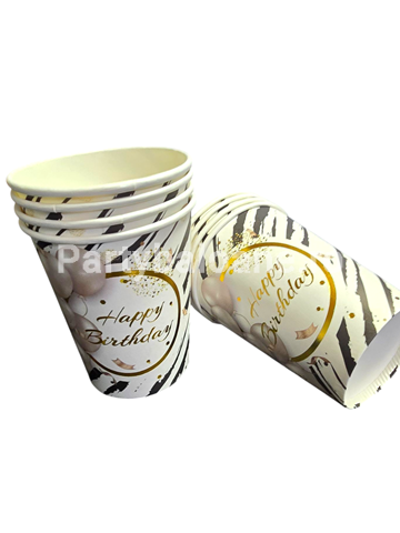 SET PAHARE PARTY , HAPPY BIRTHDAY 200 ML COD 7399