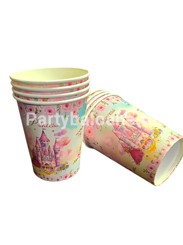 SET PAHARE PARTY , PRINTESA 200 ML COD 7405