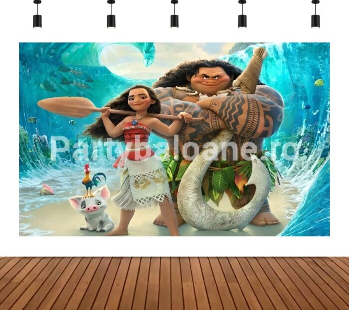 BACKGROUND TEXTIL PENTRU ARANJAMENT ARCADA - MOANA COD 489B