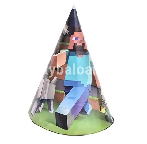 SET 5 COIFURI PARTY MINECRAFT