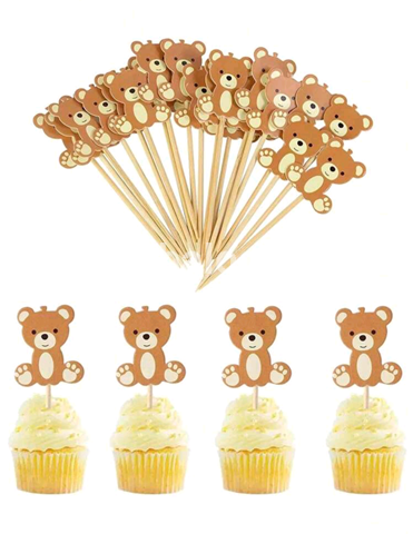 SET 10 SCOBITORI DECORATIVE - URSULETI