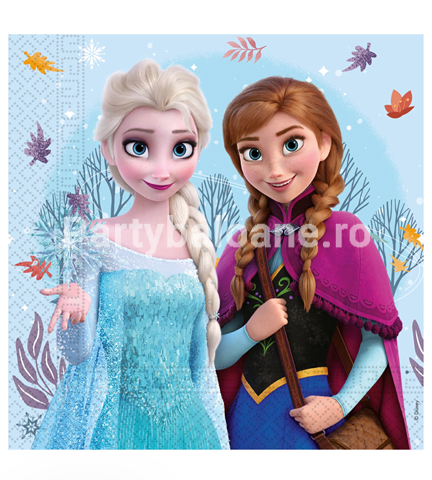 SET 20 SERVETELE PARTY - FROZEN IDYLLIC