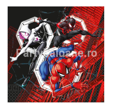 SET 20 SERVETELE SPIDERMAN WEBS