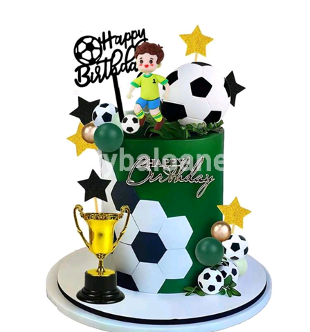 SET 30 DE TOPPERE 3D PENTRU TORT TEMATICA FOTBAL - TOP 112