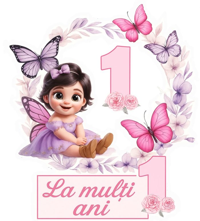 TOPPER LA MULTI ANI - FETITA 1 AN