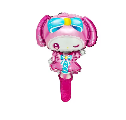 BALON FOLIE FIGURINA HELLO KITTY - SANRIO KUROMI ROZ