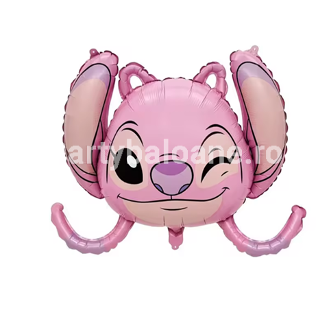 BALON FOLIE PERSONAJ STITCH - ANGEL 80 CM