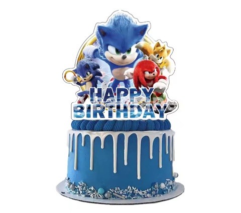 TOPPER PENTRU TORT - SUPER SONIC