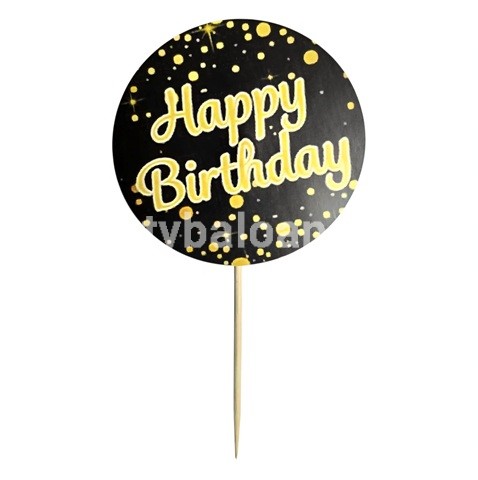 TOPPER TORT, HAPPY BIRTHDAY COD T500