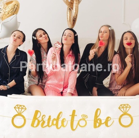 Banner Bride to Be - Decoratiune Nunta