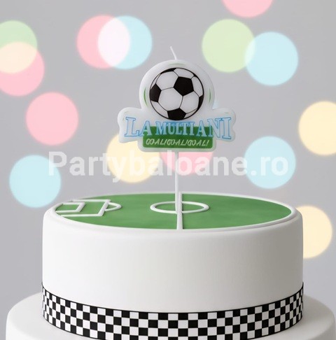 LUMANARE PENTRU TORT - TEMATICA FOTBAL