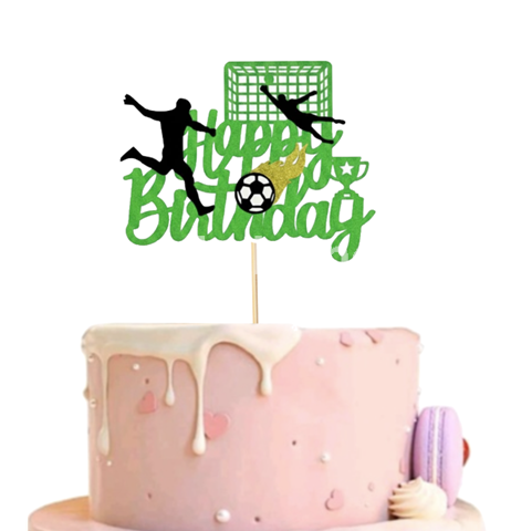TOPPER TORT HAPPY BIRTHDAY TEMATICA FOTBAL