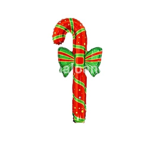 BALON FOLIE ACADEA CU FUNDA , VERDE-ROSU - 50 CM