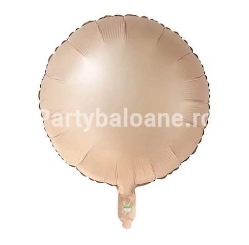 BALON FOLIE ROTUND BEJ 45 CM