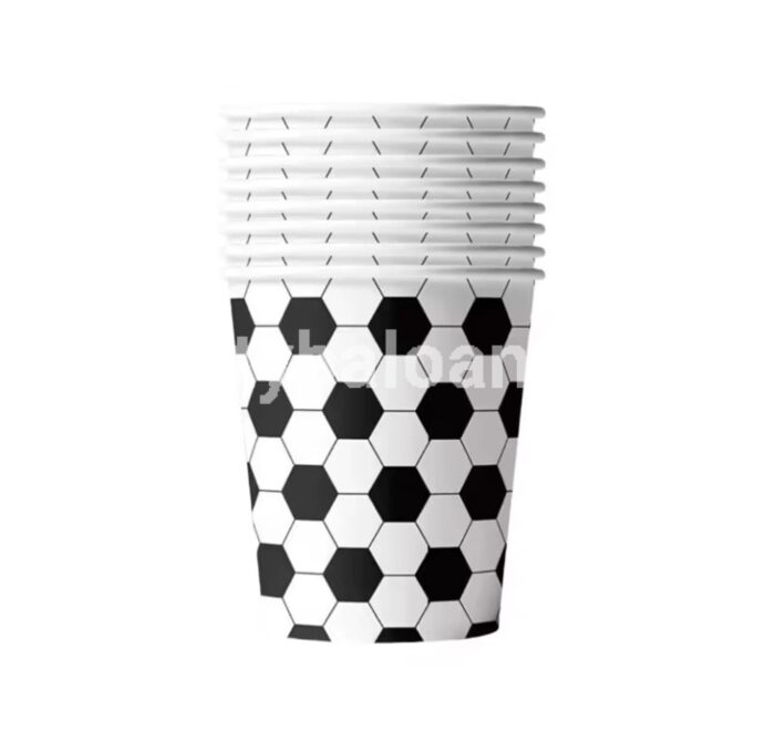 SET 10 PAHARE PARTY , FOTBAL 250 ML