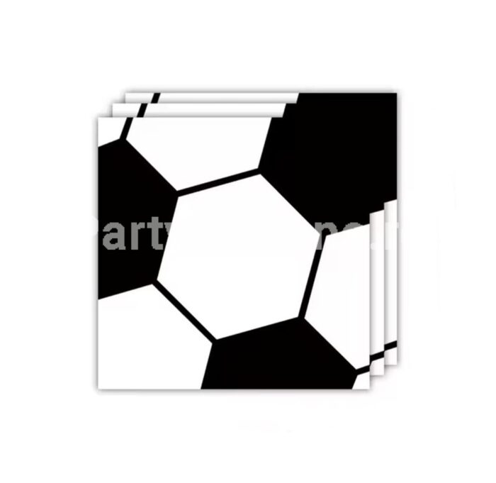 SET 20 SERVETELE MINGE DE FOTBAL - 33 CM