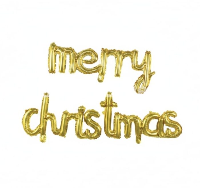 BANNER BALOANE MERRY CHRISTMAS AURIU