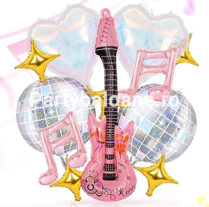 SET 12 BALOANE FOLIE TEMATICA MUZICA , K-POP DEMON HUNTERS