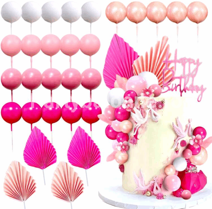 SET 29 TOPPERE 3D PENTRU TORT – FRUNZE SI BILE - TOP147