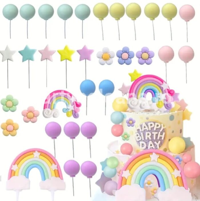 SET 38 TOPPERE 3D PENTRU TORT – COD 143