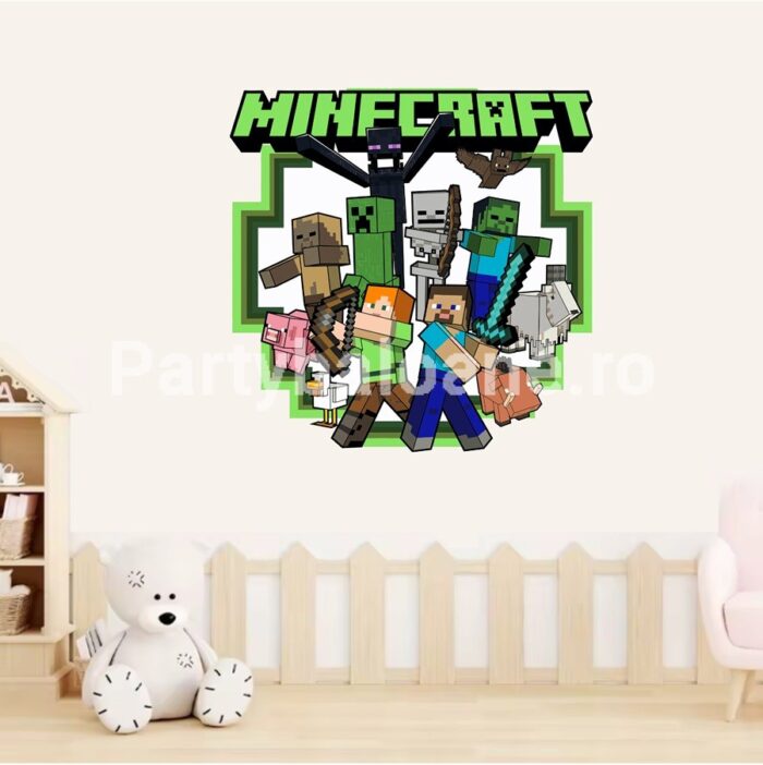 Sticker decorativ – MINECRAFT Cod 487B