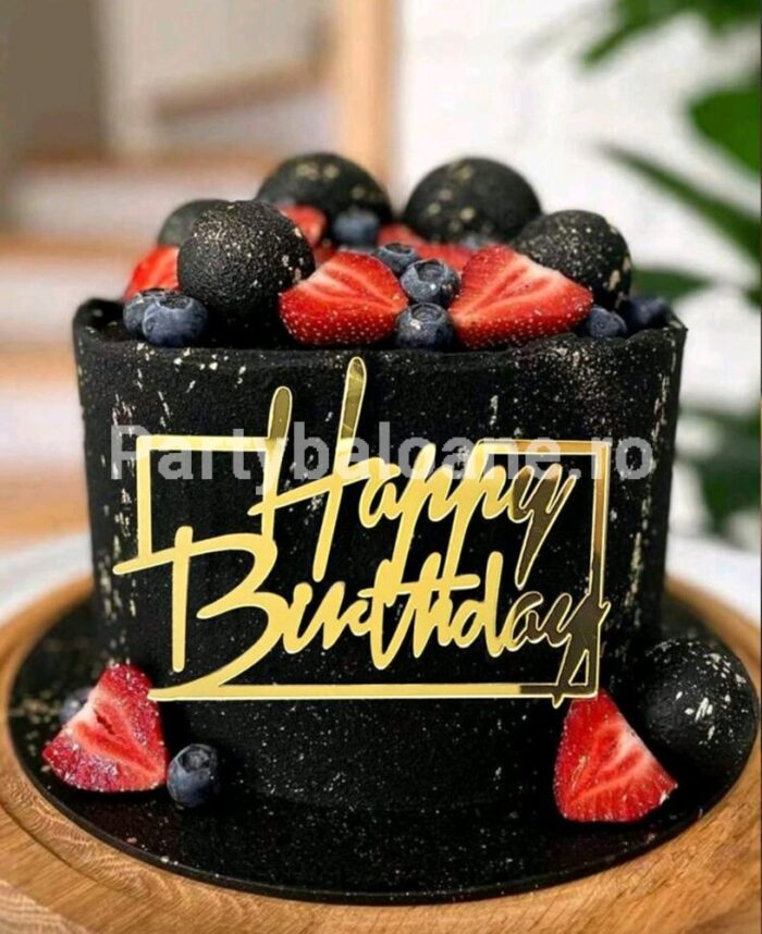 TOPPER PENTRU TORT HAPPY BIRTHDAY AURIU