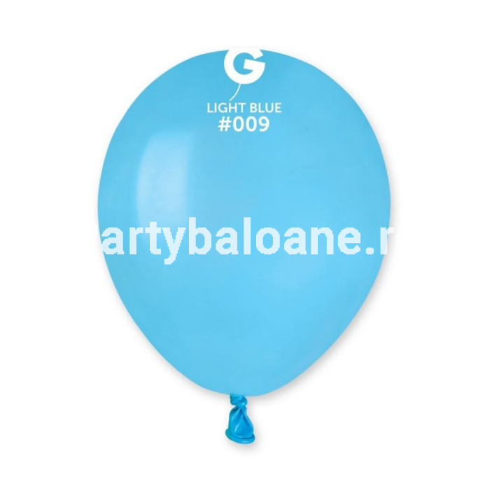 100 BALOANE BLEU 13 CM COD 009