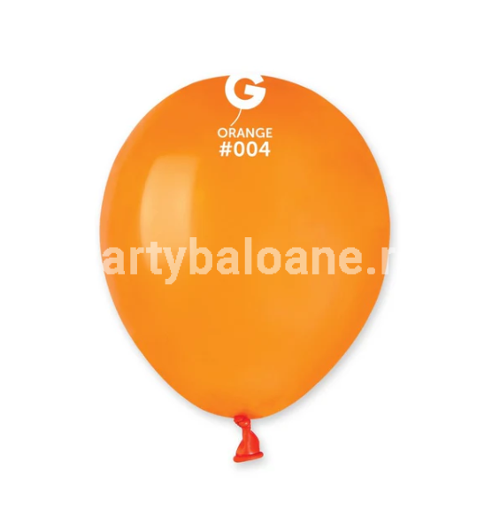 100 BALOANE PORTOCALIU 13 CM COD 004