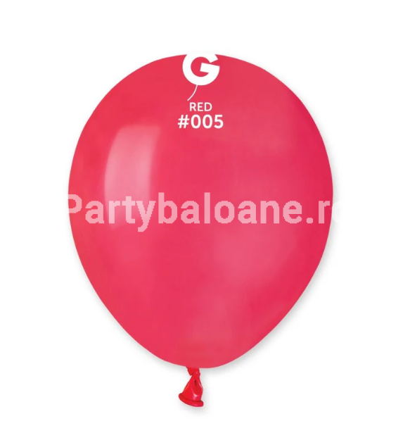 100 BALOANE ROSU 13 CM COD 005