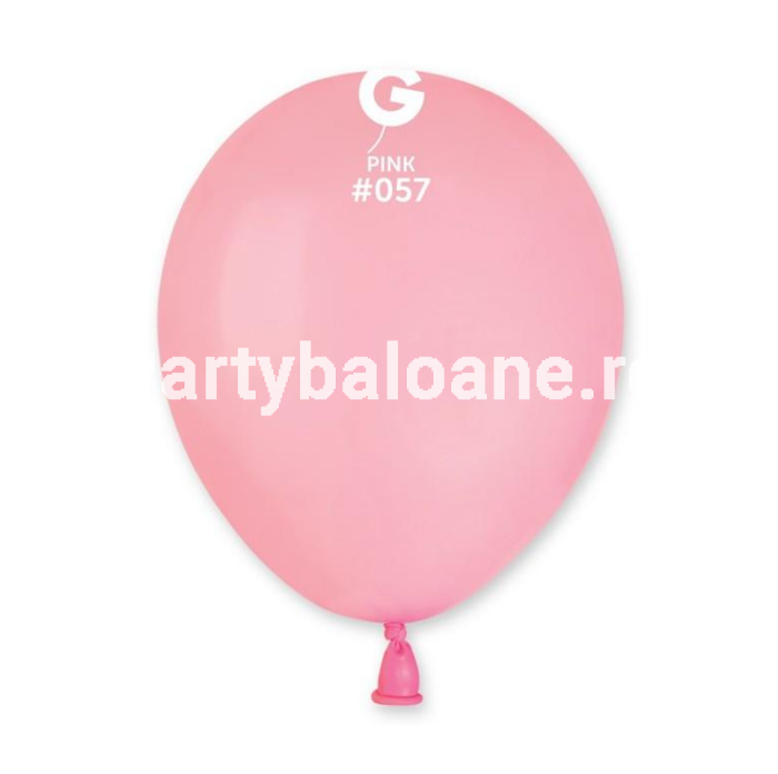 100 BALOANE ROZ 13 CM COD 057