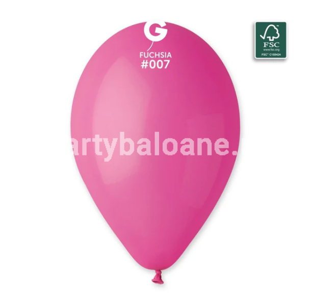 SET 100 BALOANE LATEX FUCSIA COD 007 - 26 CM