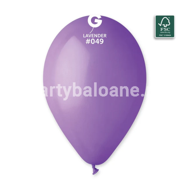 SET 100 BALOANE LATEX MOV COD 049 - 26 CM