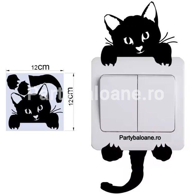 STICKER PISICUTA PENTRU INTRERUPATOR