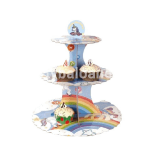 Suport Etajat cu Unicorni si Curcubee